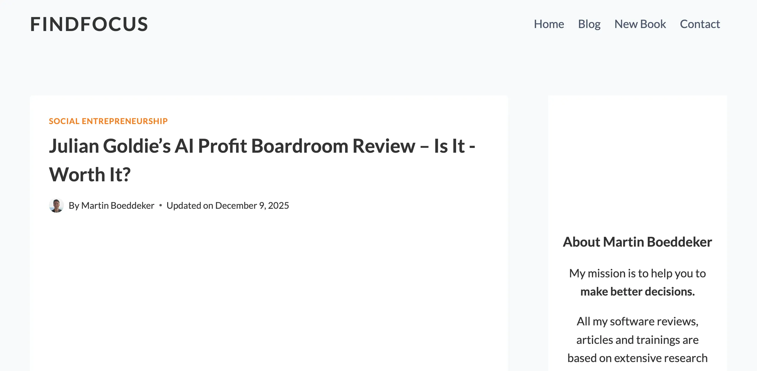 A public review of AI Profit Boardroom